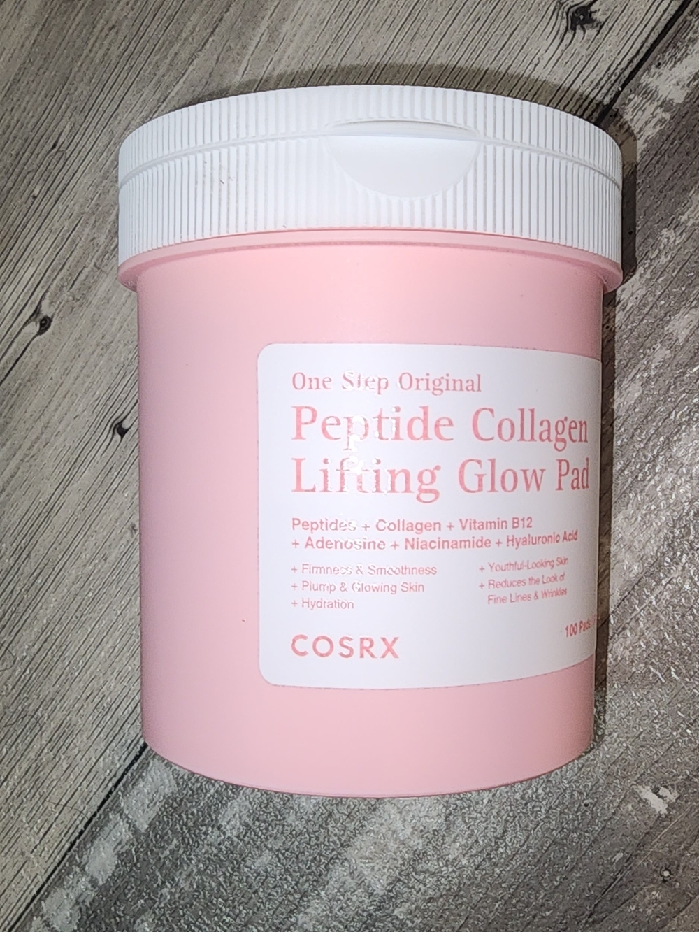 COSRX Peptide Collagen Lifting Glow Pad - Pink
